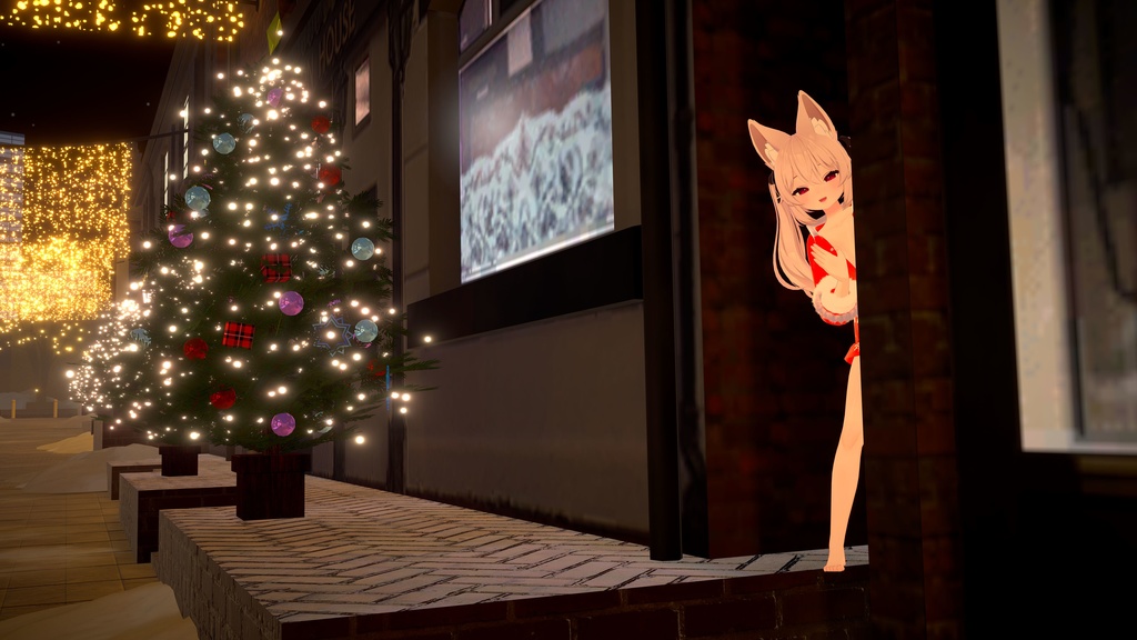 【こまどアバター用】寝起きシャツ - Sleepover front-opening shirt -