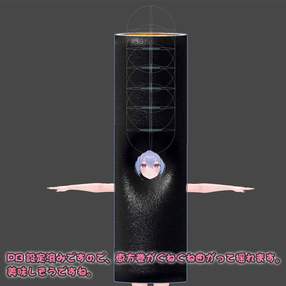 【23アバター対応恵方巻】恵方巻kyo 2023年は「南南東のやや南」