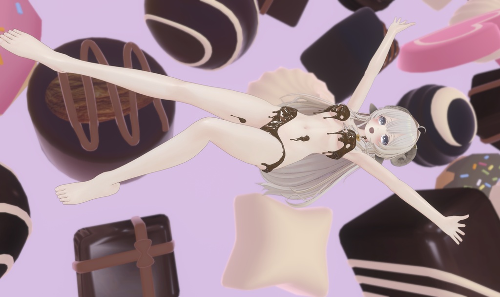 【複数アバター対応】Eat Me♡ - Valentine chocolate -