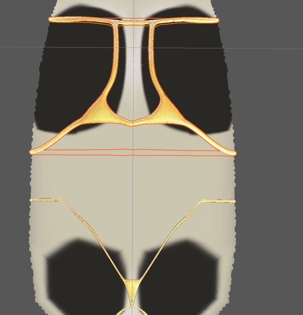 【たぬき専用】VRChatの闇を照らすゴールデンビキニ【オーディオリンク対応】