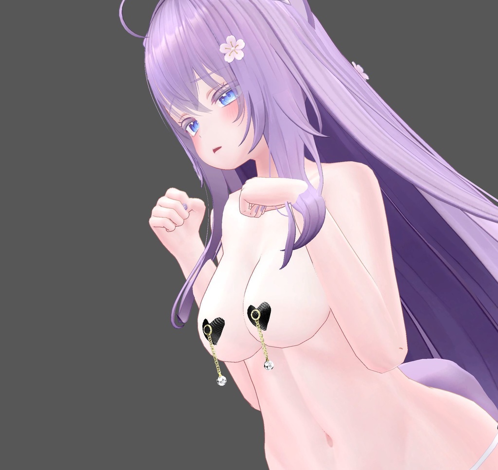 【桔梗・萌用】Kawaii Nip~オシャレなNipple Ring付き~【原案:Kawaii Fuguri】