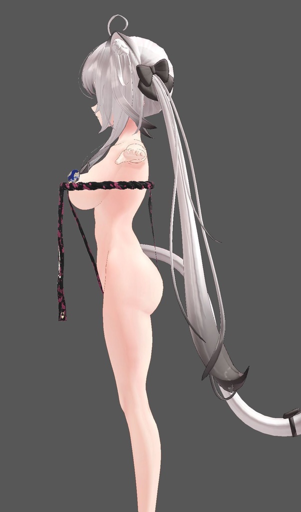 【36アバター着弾】いつも清楚ぶってる生意気なフレンドにお似合いの清楚健全おっぱいふんどし【ミサイル用】