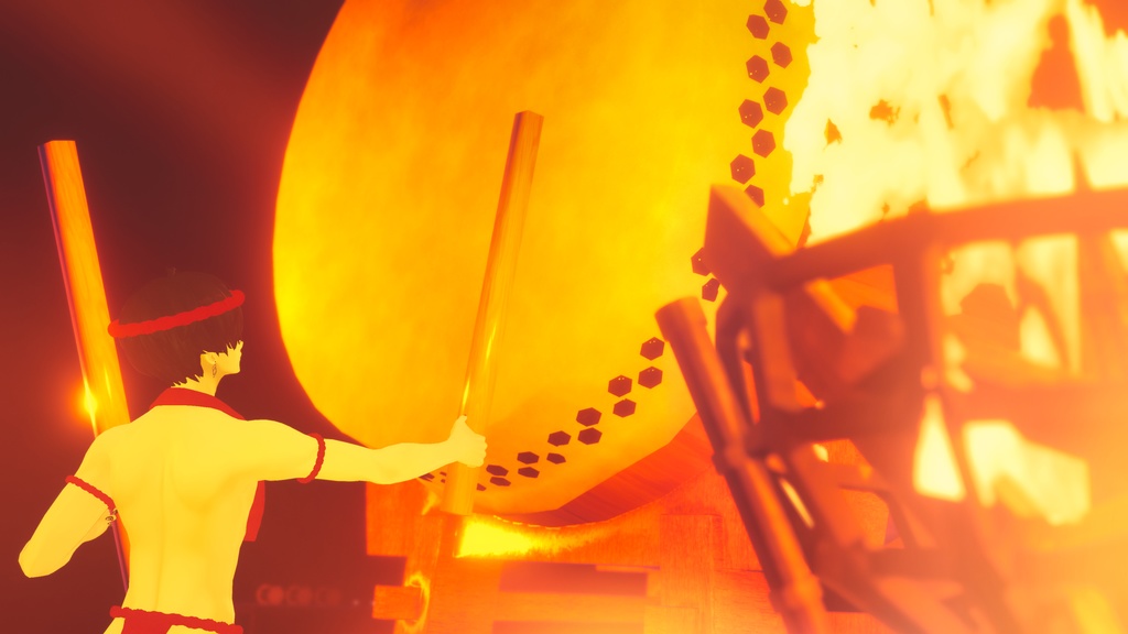 【13アバター対応】エジプトよさこい祭り用・神秘のエジプトふんどし【ふんどしの夏】