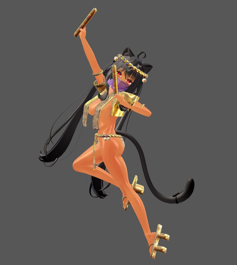 【13アバター対応】エジプトよさこい祭り用・神秘のエジプトふんどし【ふんどしの夏】