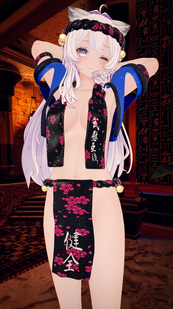 【13アバター対応】エジプトよさこい祭り用・神秘のエジプトふんどし【ふんどしの夏】