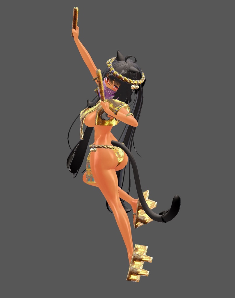 【13アバター対応】エジプトよさこい祭り用・神秘のエジプトふんどし【ふんどしの夏】