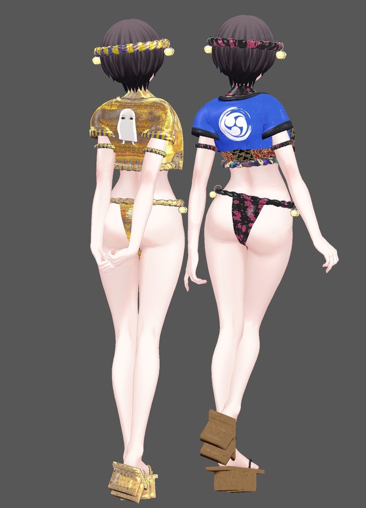 【13アバター対応】エジプトよさこい祭り用・神秘のエジプトふんどし【ふんどしの夏】