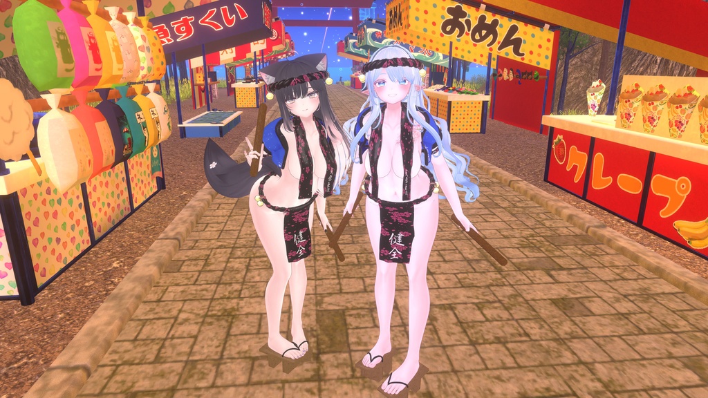 【13アバター対応】エジプトよさこい祭り用・神秘のエジプトふんどし【ふんどしの夏】