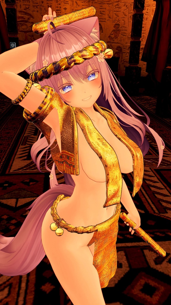 【13アバター対応】エジプトよさこい祭り用・神秘のエジプトふんどし【ふんどしの夏】