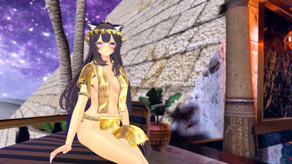 【13アバター対応】エジプトよさこい祭り用・神秘のエジプトふんどし【ふんどしの夏】