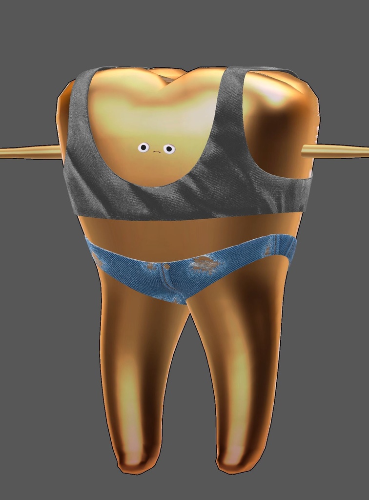 【歯/TOOTH専用】海に遊びに行くTOOTHの服【#歯ンアート】