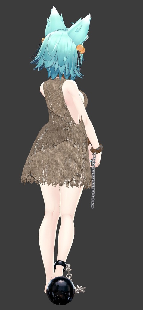 【複数アバター対応】Buy Me.~Slave Clothes~【奴隷服】