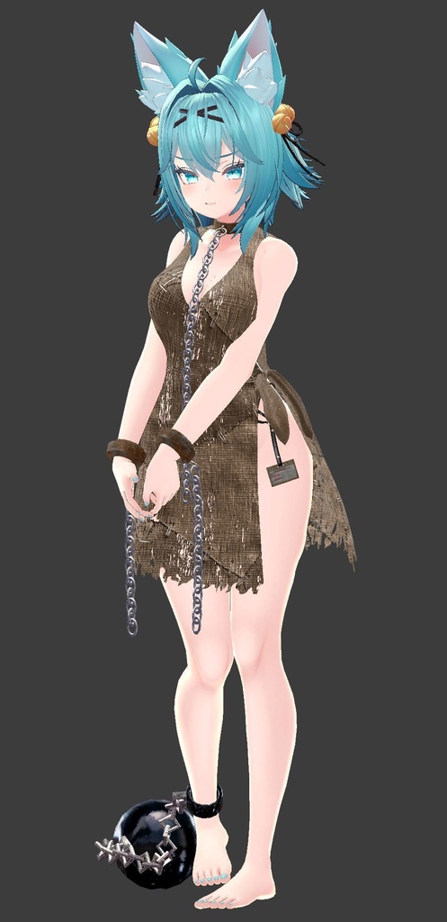 【複数アバター対応】Buy Me.~Slave Clothes~【奴隷服】