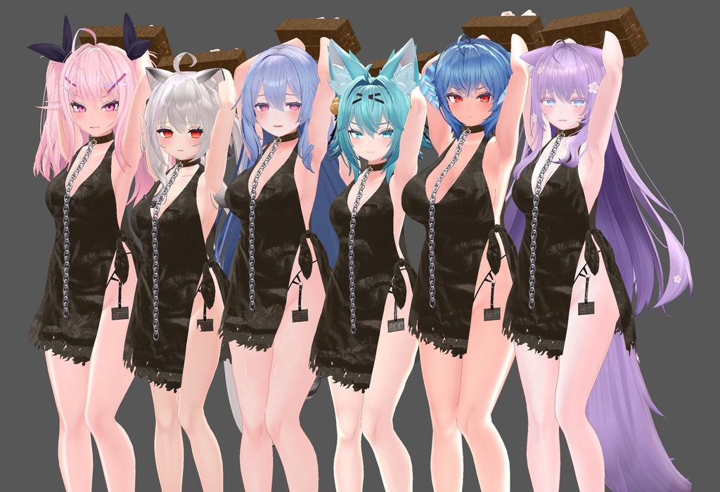 【複数アバター対応】Buy Me.~Slave Clothes~【奴隷服】