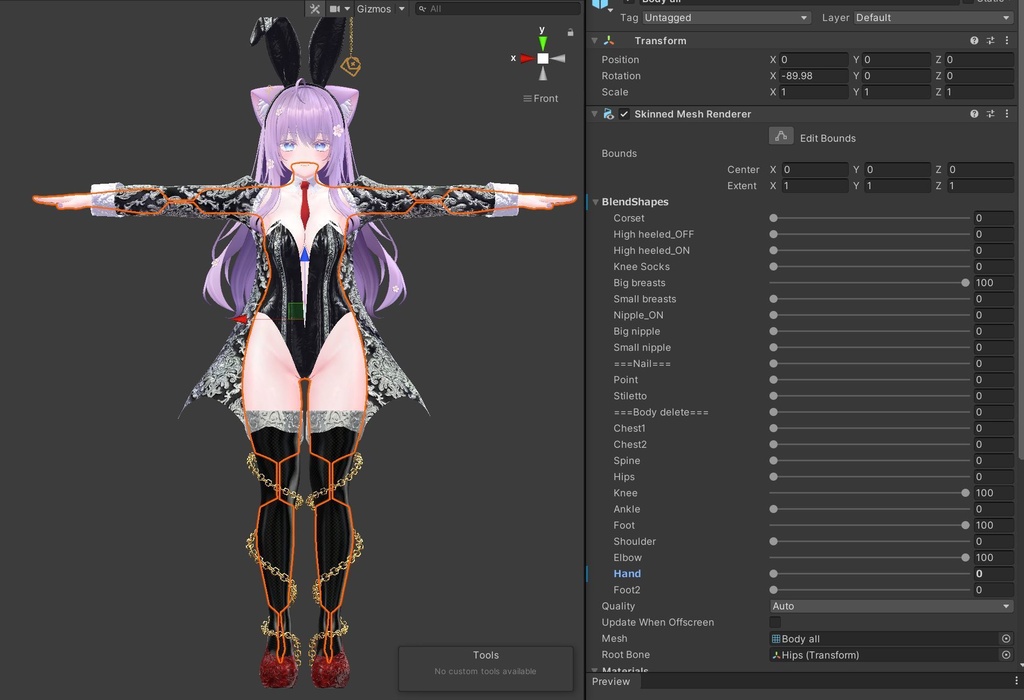 【11アバター対応】Invite Bunny【ハイレグはいいぞ】