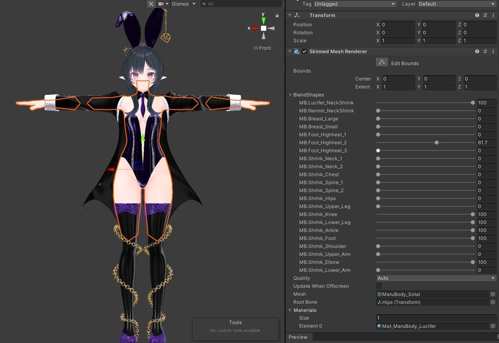 【11アバター対応】Invite Bunny【ハイレグはいいぞ】
