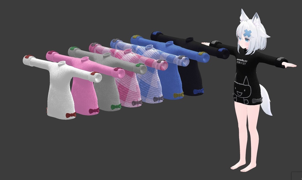 【本人公認】着る「NRMK」【複数アバター対応】