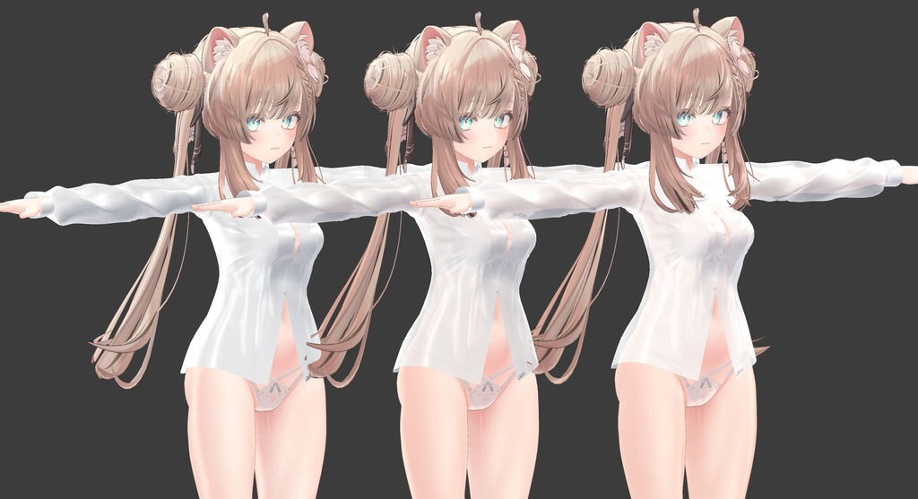 【複数アバター対応】A sweet morning 【息抜き制作】