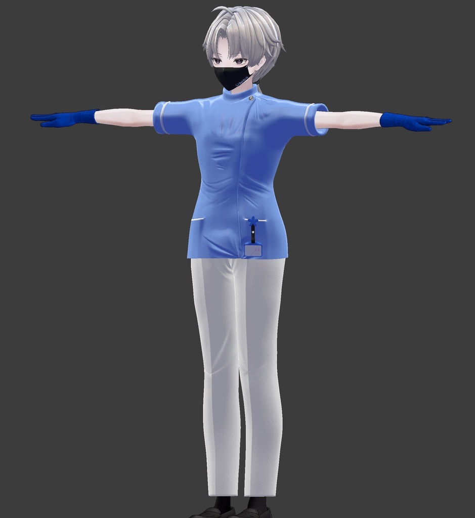 【10アバター対応】歯科医院の従業員が着てそうなやつ【息抜き制作】