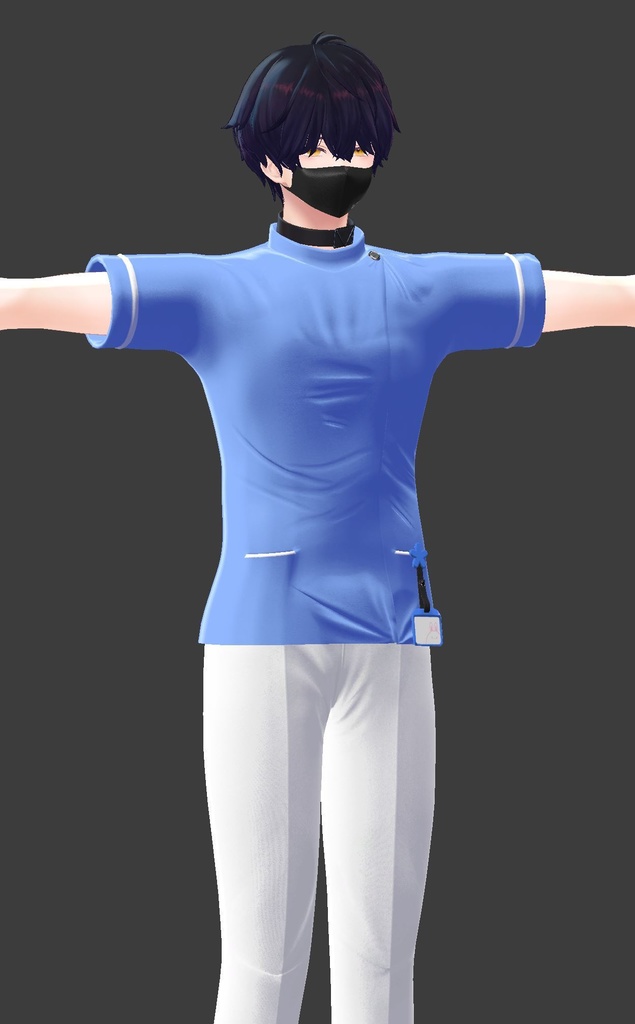 【10アバター対応】歯科医院の従業員が着てそうなやつ【息抜き制作】