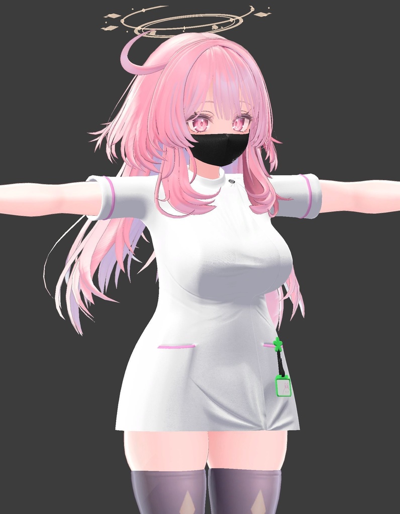 【10アバター対応】歯科医院の従業員が着てそうなやつ【息抜き制作】