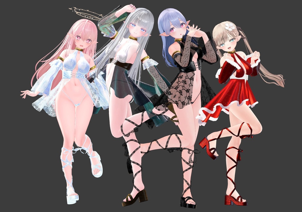 【4アバター対応】GOBLIN LOSER ~びしょうじょは ゴブリンに はいぼくしました~【息抜き作品】