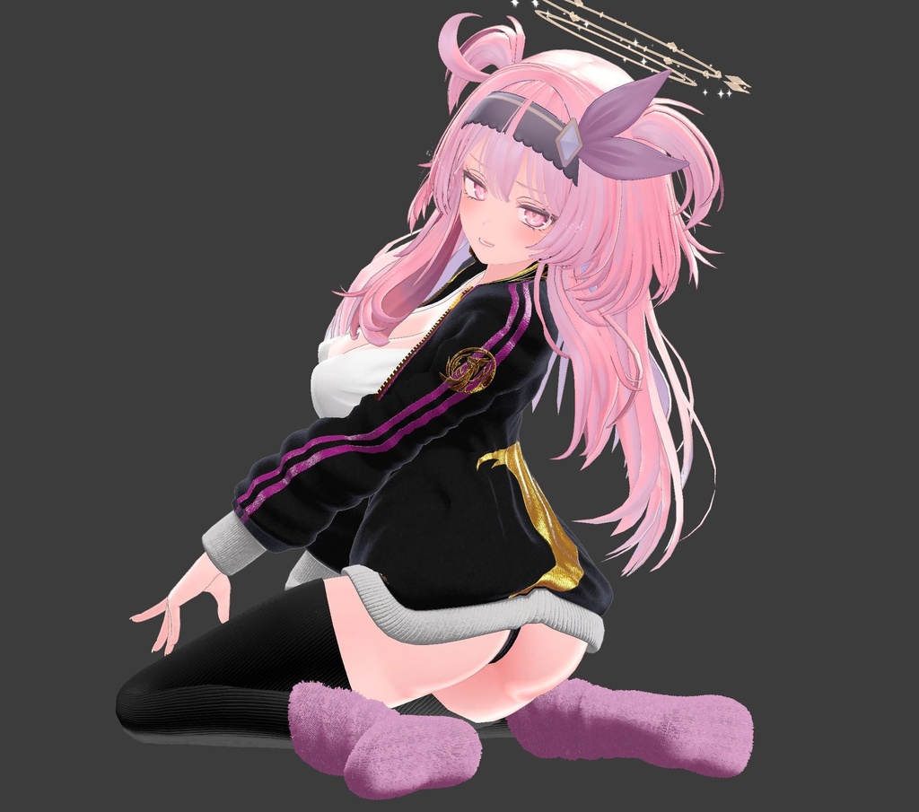 【息抜き製作】無防備ガール【複数アバター対応】