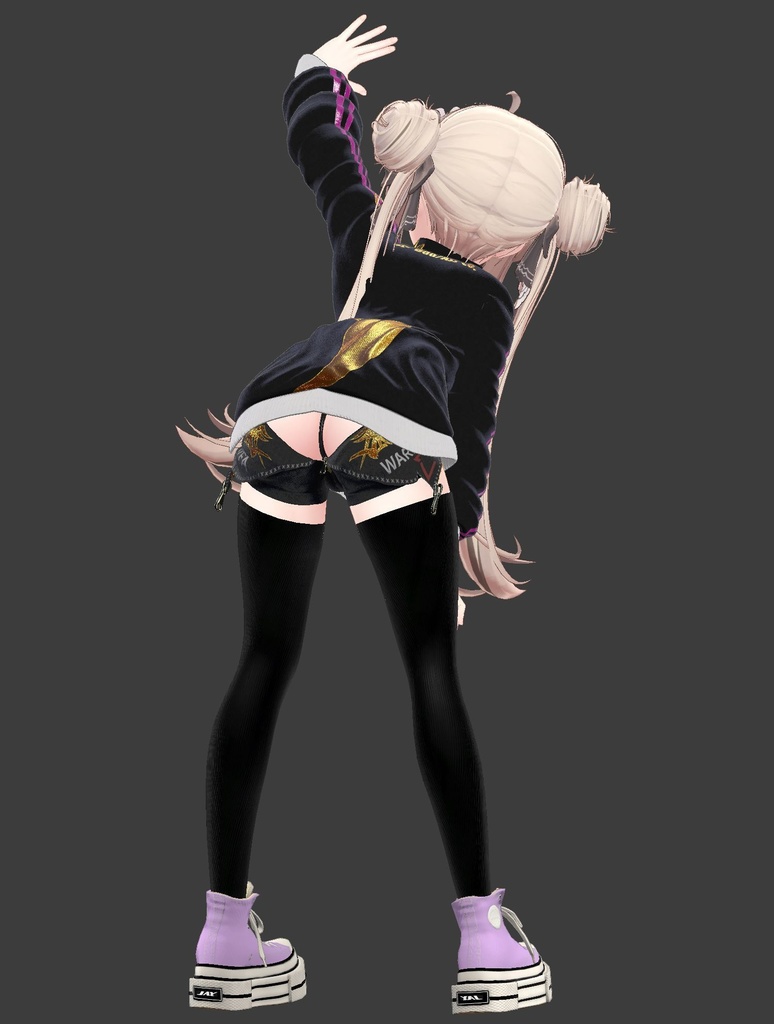 【息抜き製作】無防備ガール【複数アバター対応】