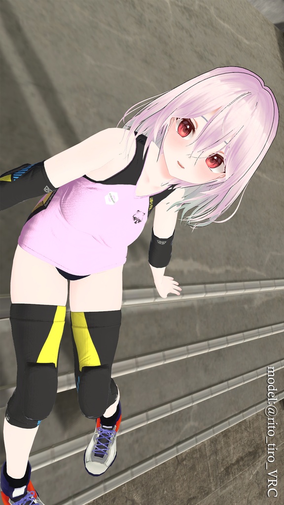 【9アバター対応】Jobare🏐女子バレーボール風ユニフォーム【健全】