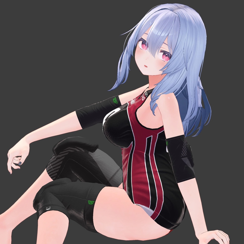 【9アバター対応】Jobare🏐女子バレーボール風ユニフォーム【健全】