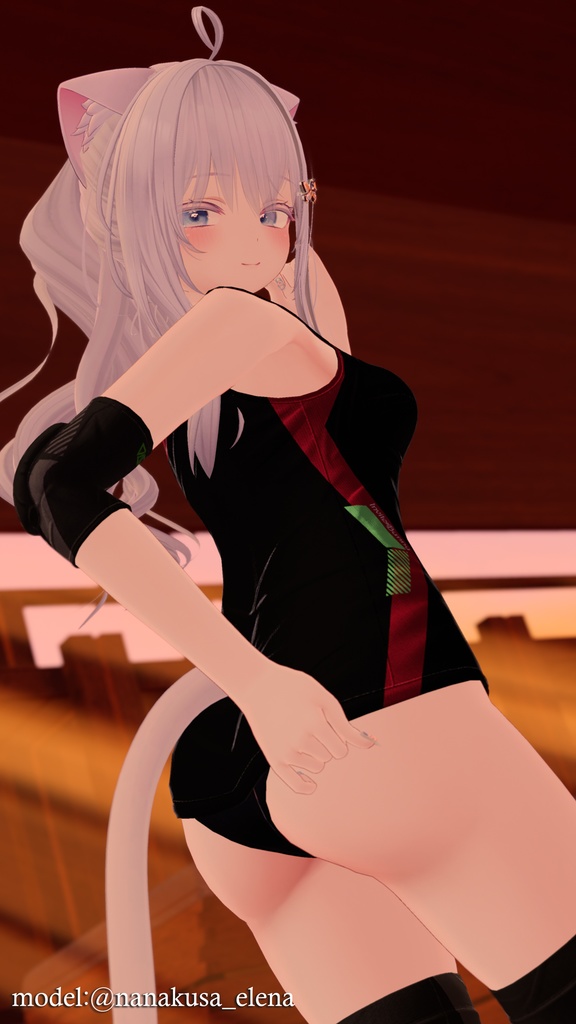 【9アバター対応】Jobare🏐女子バレーボール風ユニフォーム【健全】