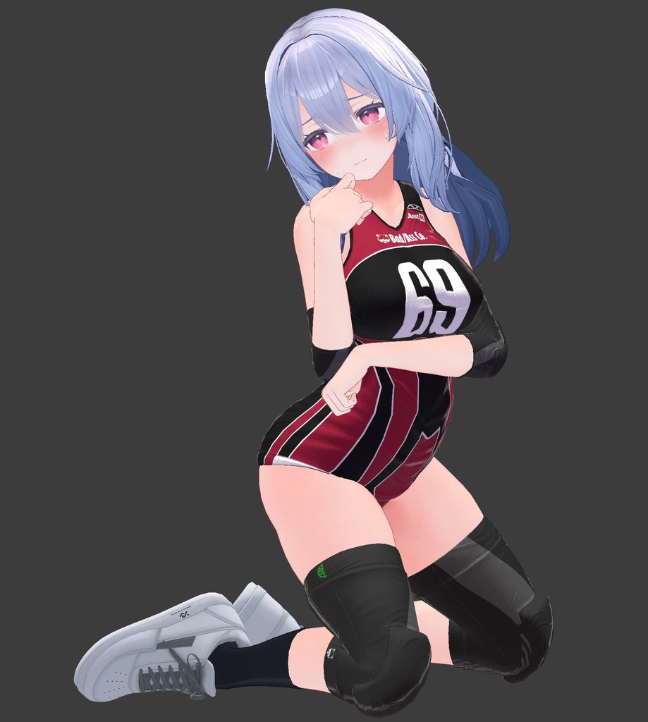 【9アバター対応】Jobare🏐女子バレーボール風ユニフォーム【健全】