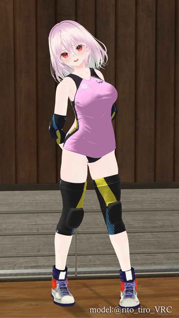 【9アバター対応】Jobare🏐女子バレーボール風ユニフォーム【健全】