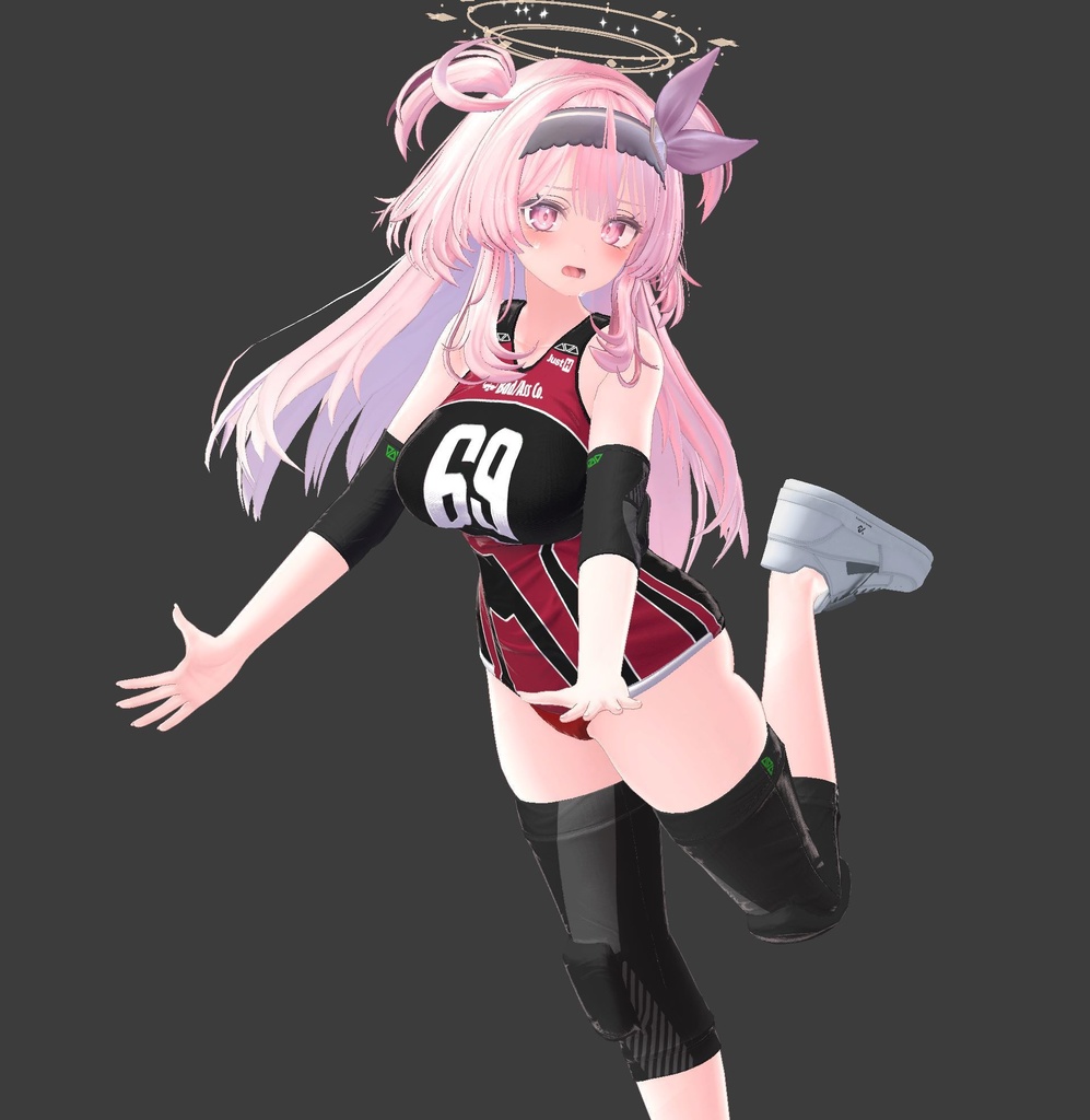 【9アバター対応】Jobare🏐女子バレーボール風ユニフォーム【健全】