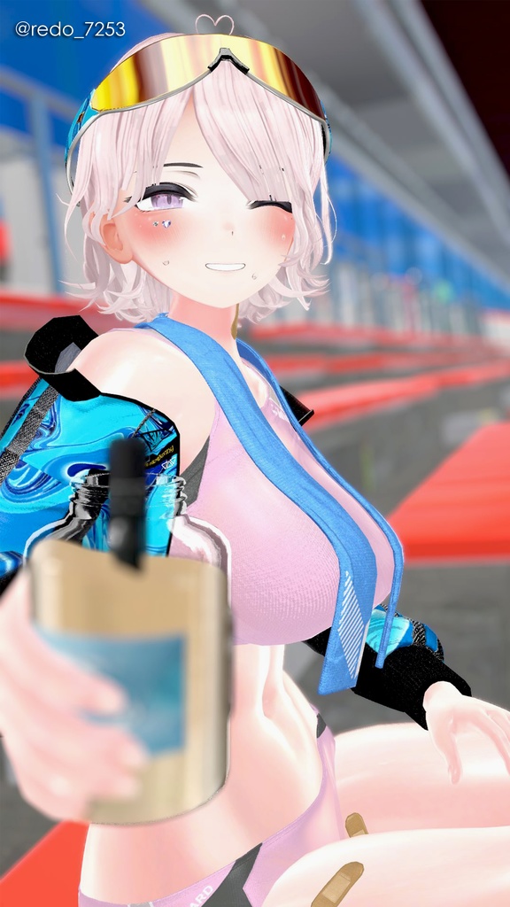 【10アバター対応】🏃Rikusepa👟陸上競技風ユニフォーム【健全】