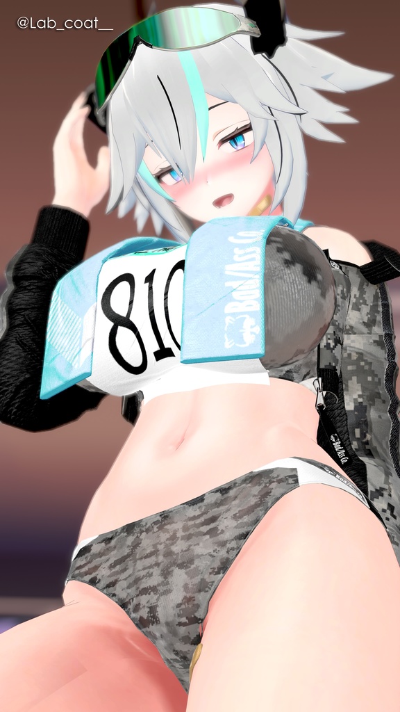 【10アバター対応】🏃Rikusepa👟陸上競技風ユニフォーム【健全】