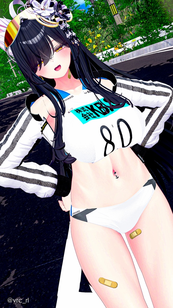 【10アバター対応】🏃Rikusepa👟陸上競技風ユニフォーム【健全】