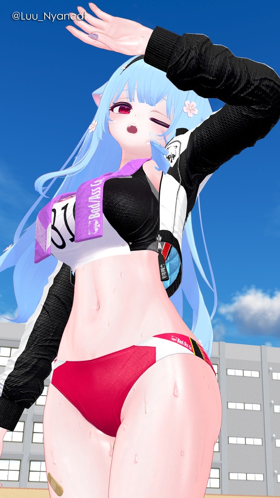 【10アバター対応】🏃Rikusepa👟陸上競技風ユニフォーム【健全】