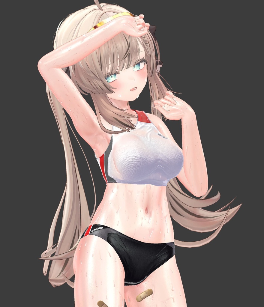 【10アバター対応】🏃Rikusepa👟陸上競技風ユニフォーム【健全】