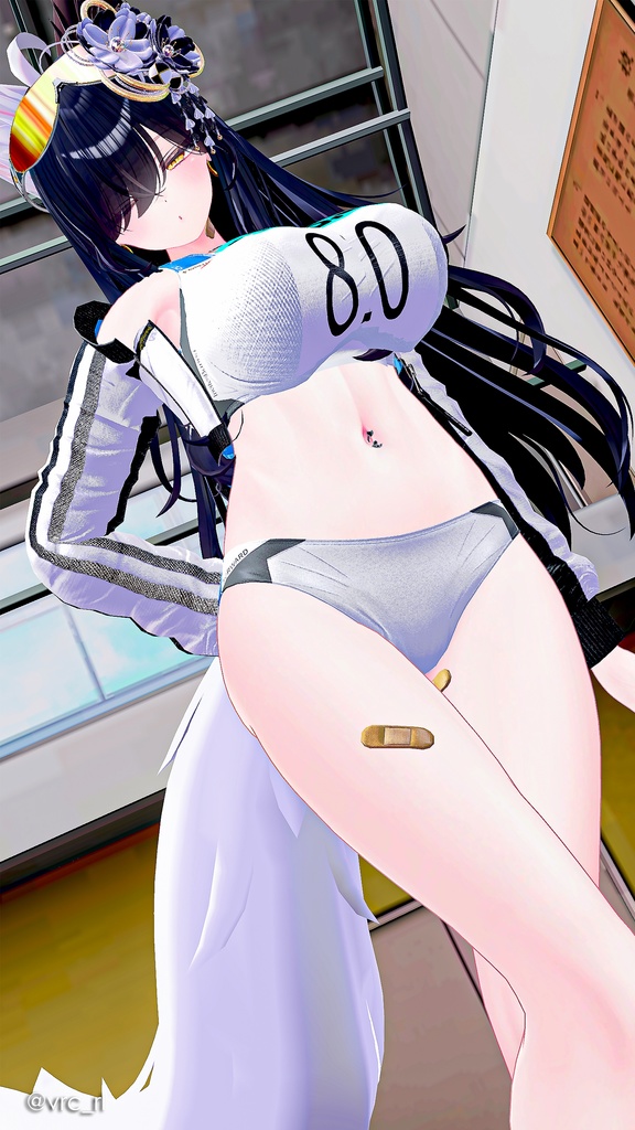 【10アバター対応】🏃Rikusepa👟陸上競技風ユニフォーム【健全】