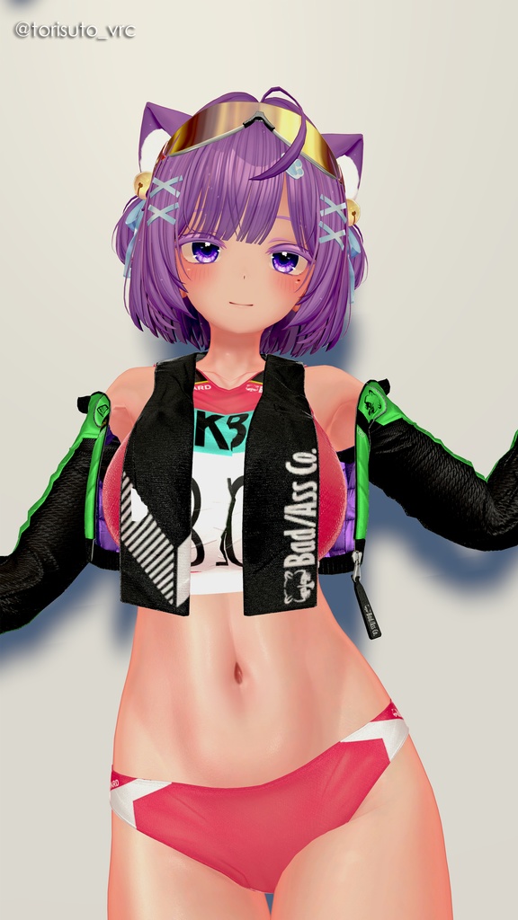 【10アバター対応】🏃Rikusepa👟陸上競技風ユニフォーム【健全】