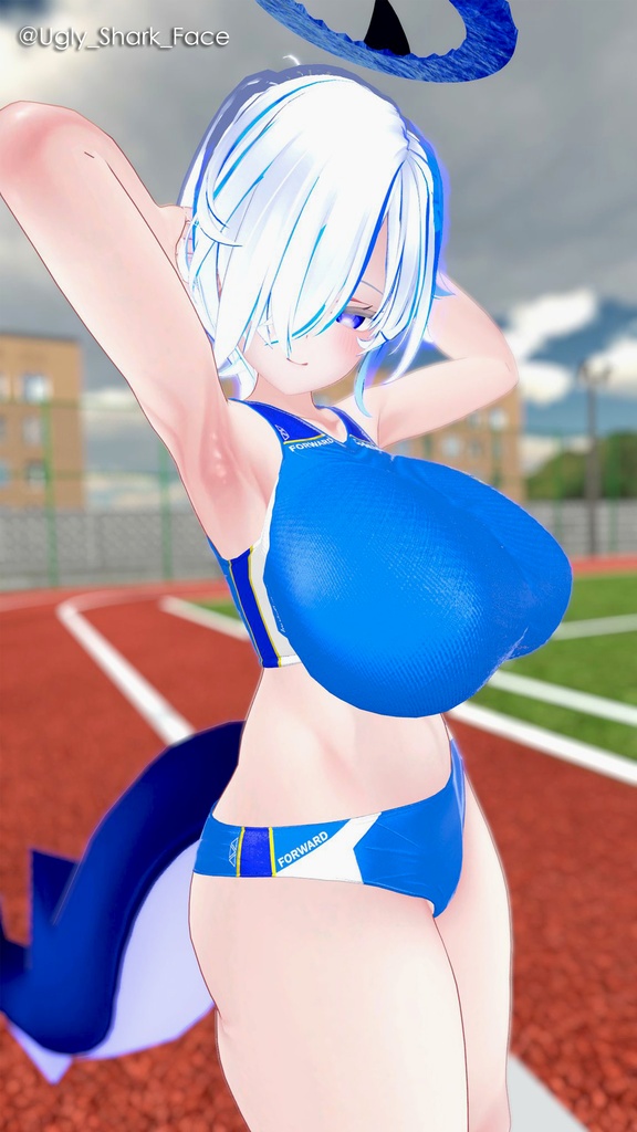 【10アバター対応】🏃Rikusepa👟陸上競技風ユニフォーム【健全】