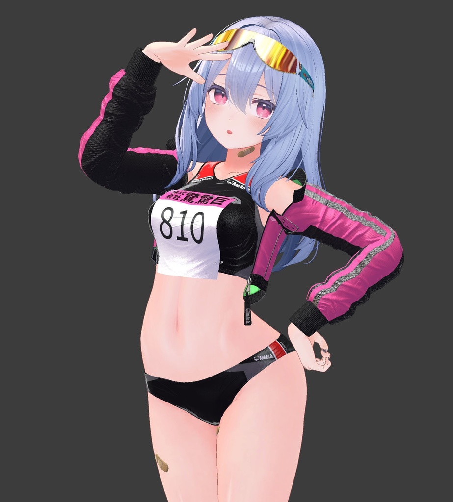 【10アバター対応】🏃Rikusepa👟陸上競技風ユニフォーム【健全】