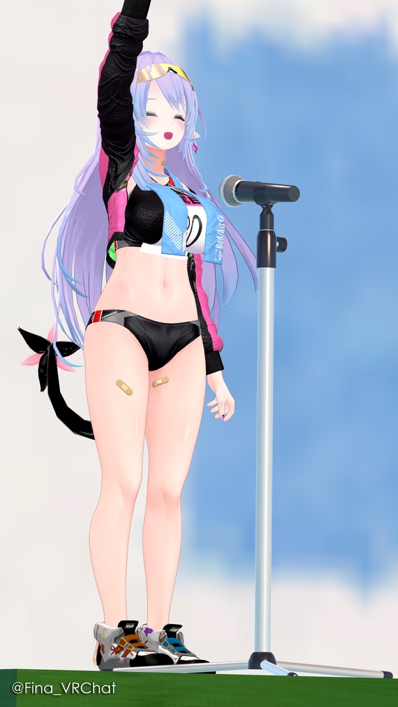 【10アバター対応】🏃Rikusepa👟陸上競技風ユニフォーム【健全】