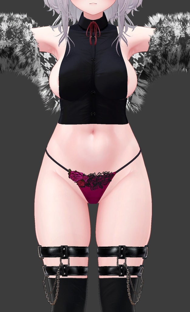 【息抜衣装】BUTTOCKS【暇つぶしに作ったやつ】