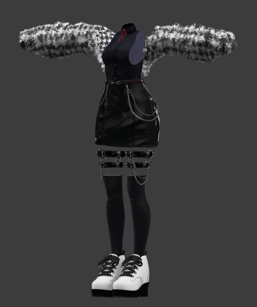 【息抜衣装】BUTTOCKS【暇つぶしに作ったやつ】