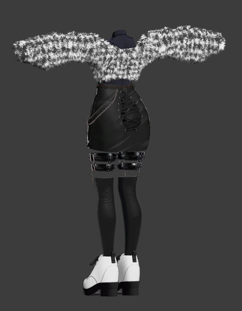 【息抜衣装】BUTTOCKS【暇つぶしに作ったやつ】