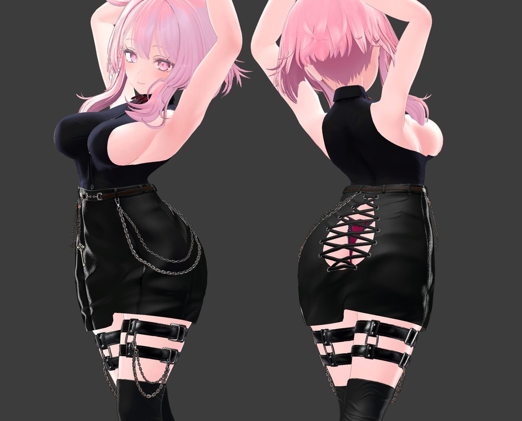 【息抜衣装】BUTTOCKS【暇つぶしに作ったやつ】