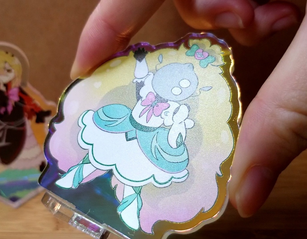 【プリキ。アパロアクリルスタンド】キュア無能・キュア魔界・キュア武装