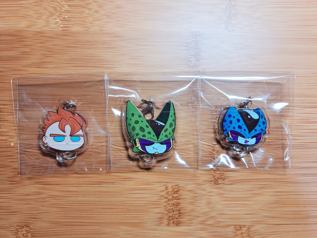 【無限連結アクリルキーホルダー】